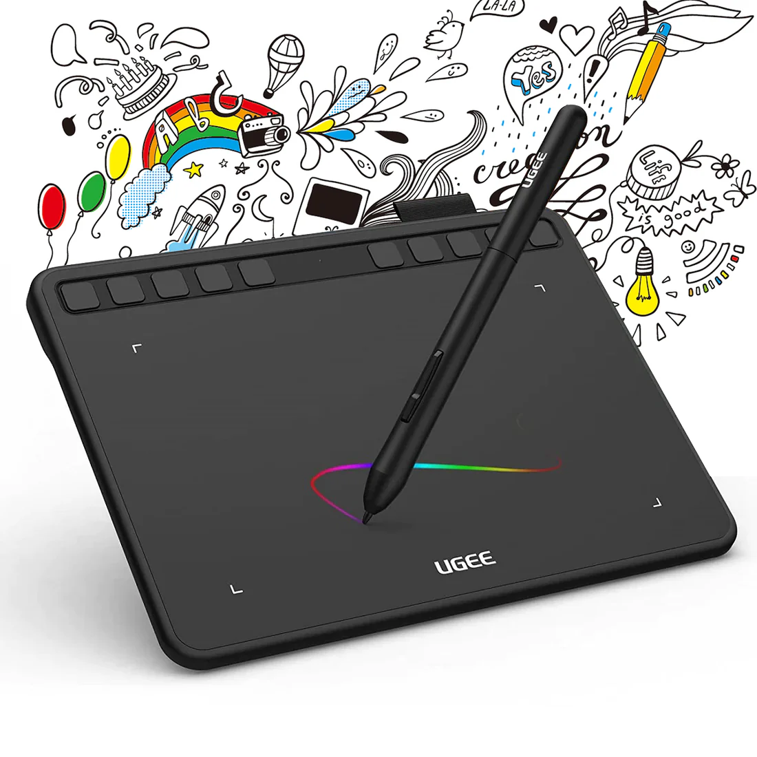 Ugee 6.5″ Drawing Tablet S640