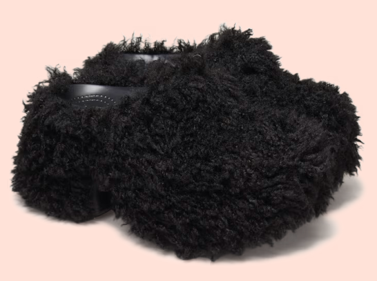 Siren Shaggy Fur Clog