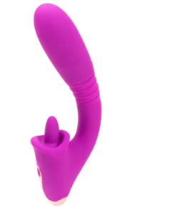 Candice Clit Licking & Thrusting Rabbit Vibrator