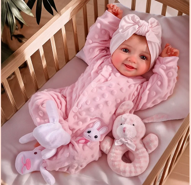 Smiling Reborn Baby Sunny 17'' Little Infant Girl Healing of the Heart
