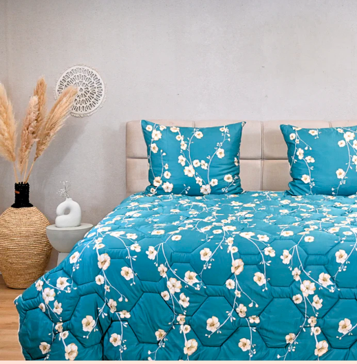 Blue Blossom Duvet Set