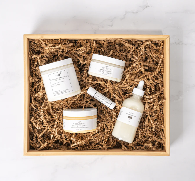 8 Sheep Organics Pregnancy Survival Kit