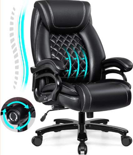 Heavy Duty Large PU Leather Executive Desk Chair