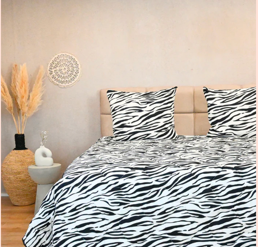Zebra Duvet Set